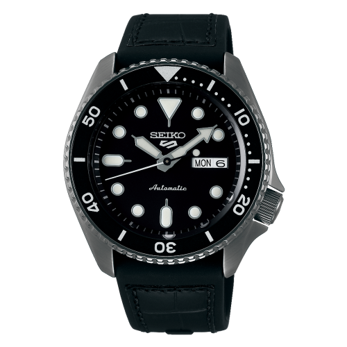 Seiko 5 Sports Specialist Style Hard Coating / Black / Rubber